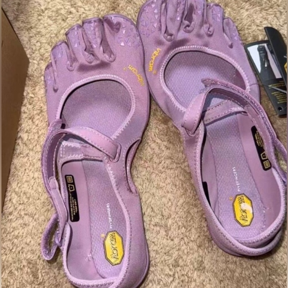 Vibram FiveFingers Lavender Toe Shoes